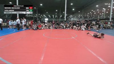 68 lbs Round 1 (6 Team) - Michael Macaluso, Barn Brothers WC vs Luca Amato, Team Tugman WC