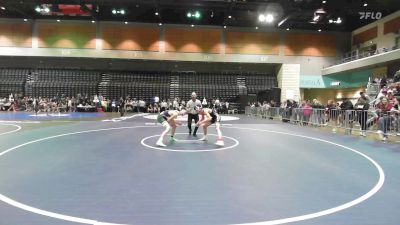 132 lbs Consi Of 64 #2 - Isaac Lopez, Volcano Vista vs Max Santos, Rio Rancho