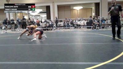94 lbs 3rd Place - Penelope Soto, Dominate WC vs Trinity Rouse, 951 Wc