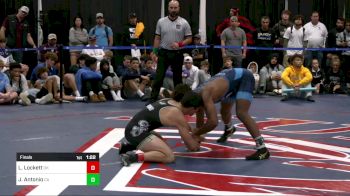 157 lbs Final - Joseph Antonio, CA vs LaDarion Lockett, OK