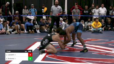 157 lbs Final - Joseph Antonio, CA vs LaDarion Lockett, OK