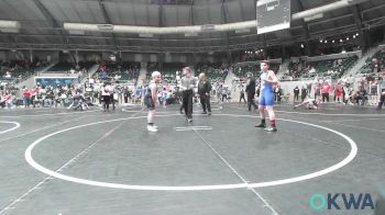 110 lbs Semifinal - Beckham Leniger, Choctaw Ironman Youth Wrestling vs Gunnar Jackson, Verdigris Youth Wrestling