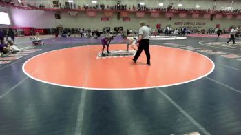 133 lbs Cons. Round 1 - Anastacio Martinez, Concordia Wisconsin vs Marquan Godfrey, Joliet Junior College
