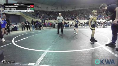 110 lbs Consi Of 4 - Bryce Rodgers, Raw Wrestling Club vs Kanyon Fryar, Choctaw Ironman Youth Wrestling