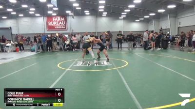 138 lbs Cons. Round 3 - Dominick Gadell, Rangers Wrestling Club vs Cole Fulk, Reel Wrestling Club