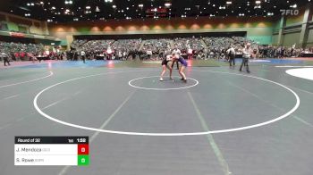 120 lbs Round Of 32 - Jocelyn Mendoza, Gilroy vs Sadie Rowe, Spanish Springs