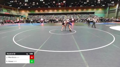 120 lbs Round Of 32 - Jocelyn Mendoza, Gilroy vs Sadie Rowe, Spanish Springs