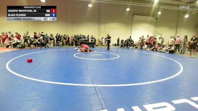 60 lbs Cons. Round 3 - Joseph Whitford, Jr., Sanderson Wrestling Academy vs Elias Flores, Northview High School Wrestling