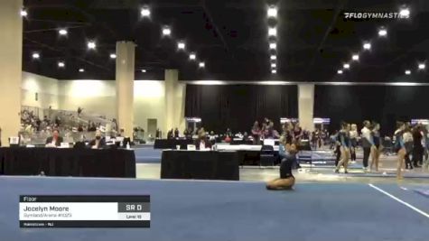 Jocelyn Moore - Floor, Gymland/Arena #1023 - 2021 USA Gymnastics Development Program National Championships