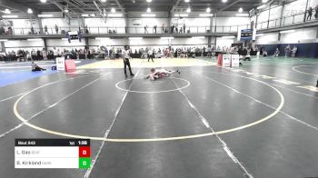 130A lbs Rr Rnd 3 - Leo Gao, Beat The Streets Nyc vs Boedi Kirkland, Dark Horse Wrestling Club