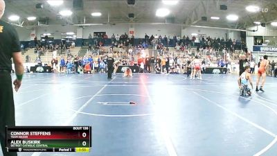 145 lbs Champ. Round 1 - Connor Steffens, TEAM NAZAR vs Alex Buskirk, Detroit Catholic Central