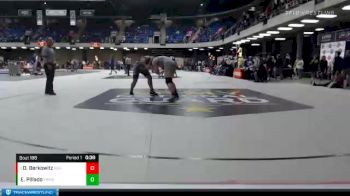 195 lbs Champ. Round 1 - Dylan Berkowitz, Elk Grove Village vs Eliab Pillado, Evergreen Park