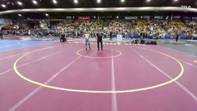 90 lbs Quarterfinal - Christopher Cook, Camel Kids Wrestling Club vs Brad Halvorsen, Shepherd Wrestling Club