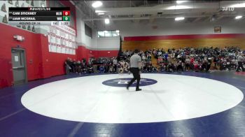 138 lbs Round Of 16 - Cam Stickney, Milford vs Liam McGrail, Windham