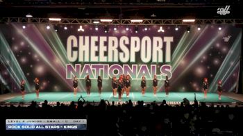 Rock Solid Allstars - Kings [2026 L2 Junior - Small - C Day 1] 2026 CHEERSPORT National All Star Cheerleading Championship