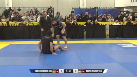 Mayis Nersesyan vs Kenneth Dave Monong Juan 2024 World IBJJF Jiu-Jitsu No-Gi Championship