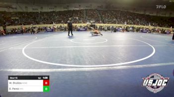 112 lbs Round Of 32 - Wade Stubbs, None vs Braden Perez, Owasso Takedown Club