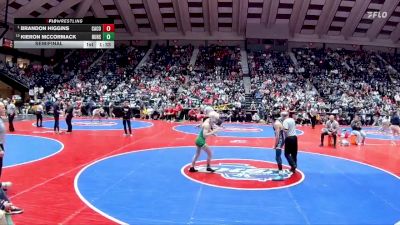 132-6A Semifinal - Brandon Higgins, Camden County vs Kieron McCormack, Buford HS