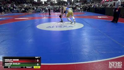 1A-4A 144 Cons. Round 3 - Hunter Bagley, Piedmont vs Wesley Beebe, White Plains