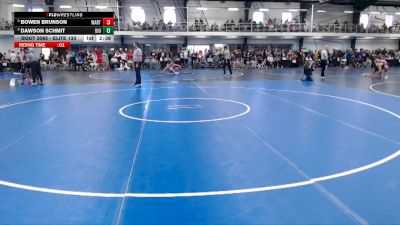 Elite 133 lbs Champ. Round 2 - Bowen Brunson, Wartburg vs Dawson Schmit, Upper Iowa