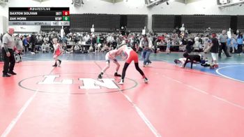 77 lbs Rr Rnd 3 - Daxton Solivan, Smitty's Barn Red - ESC vs Zak Horn, Washington Twp - ESC