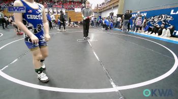 67 lbs Final - Hayden Hayes, Weatherford Youth Wrestling vs Callum Kappler, Choctaw Ironman