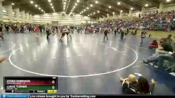 135 lbs Quarters & Wb (16 Team) - Ayden Robinson, Westlake White vs Lukas Turner, Uintah