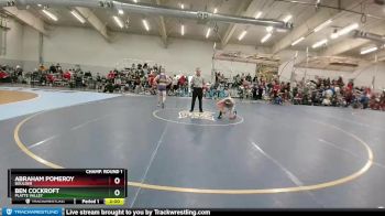 138 lbs Champ. Round 1 - Ben Cockroft, Platte Valley vs Abraham Pomeroy, Boulder