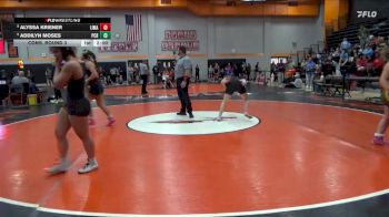 140 lbs Cons. Round 3 - Alyssa Kriener, Linn-Mar vs Addilyn Moses, Prairie, Cedar Rapids