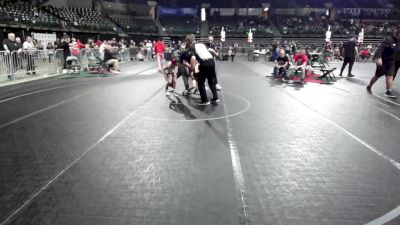 60 lbs Semifinal - Ash Henecker, Red Nose vs Cameron Poulsen, Yale Street