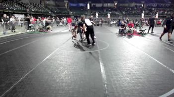 60 lbs Semifinal - Ash Henecker, Red Nose vs Cameron Poulsen, Yale Street