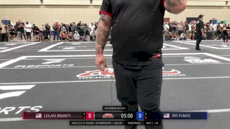 Leilani Brandti vs Iris Ramos 2025 ADCC Orlando Open/Youth Trials