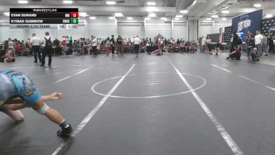 126 lbs Round 4 (10 Team) - Evan Durand, Maryland Mallets vs Kymah Gummow, Savage WA Black