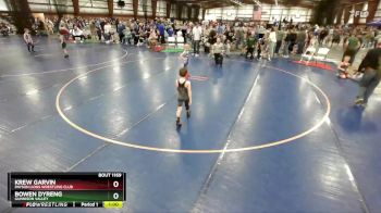 45 lbs Semifinal - Krew Garvin, Payson Lions Wrestling Club vs Bowen Dyreng, Gunnison Valley