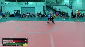 115 lbs Round 5 (6 Team) - Keaghan Hewitt, TNWC vs Arturo Reyes, Mat Assassins Red