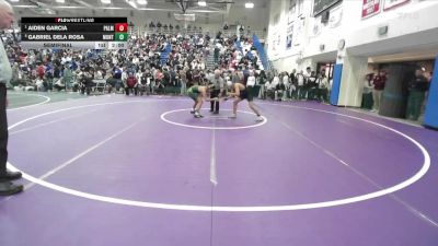 Boys 113 lbs Semifinal - Aiden Garcia, Palma Boys vs Gabriel Dela Rosa, Monterey Boys