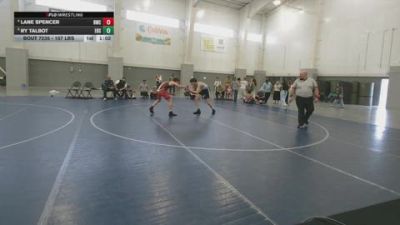 157 lbs 3rd Place Match - Ry Talbot, Empire Battle School vs Lane Spencer, Bozeman Wrestling Club