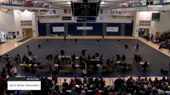 Spirit Winter Percussion at 2019 WGI Percussion|Winds East Power Regional