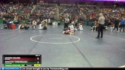 165 lbs Quarterfinal - Jayden Holmes, Olympic  vs Winston Yarborough, Cleveland