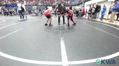 85 lbs Quarterfinal - Sterling Wright, Carl Albert vs Kaden N. Hughes, Del City Little League