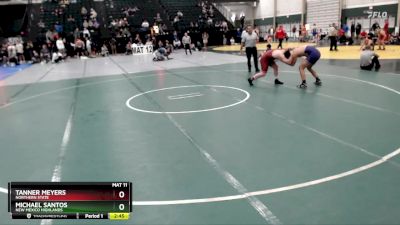 184 lbs Cons. Round 5 - Tanner Meyers, Northern State vs Michael Santos, New Mexico Highlands