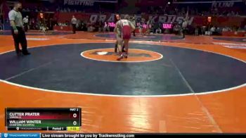1 lbs Champ. Round 1 - William Winter, Stanford (Olympia) vs Cutter Prater, Vandalia