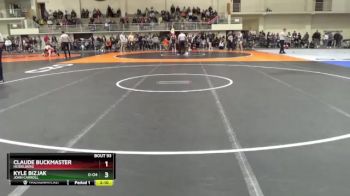 149 lbs Cons. Round 2 - Kyle Bizjak, John Carroll vs Claude Buckmaster, Heidelberg