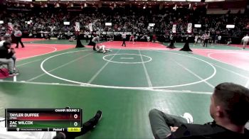 96 lbs Champ. Round 2 - Tayler Duffee, CPWA vs Zac Wilcox, BTWA