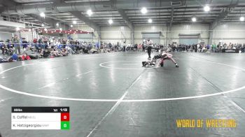 89 lbs Round Of 32 - Shawn Coffel, NB Elite vs Kosta Hatzigeorgiou, Wentzville Wrestling Federation