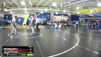 190 White Round 2 - Matthew Kniola, Palmetto Ridge H.S. vs William Salazar, Buchholz