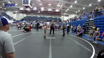 49 lbs Round Of 16 - Isaiah Brown, Elgin Wrestling vs Nash Davis, Choctaw Ironman Youth Wrestling