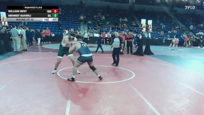 285 lbs Round Of 32 - William Best, Franklin vs Mehmet Bakimli, Billerica