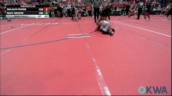 49 lbs Consolation - Barrett Kline, Piedmont vs Austin Galaviz, Tuttle Wrestling Club