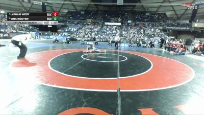 Girls 4A 105 lbs 1st Place Match - Vina Nguyen, Hazen (Girls) vs Latham West, Bonney Lake (Girls)